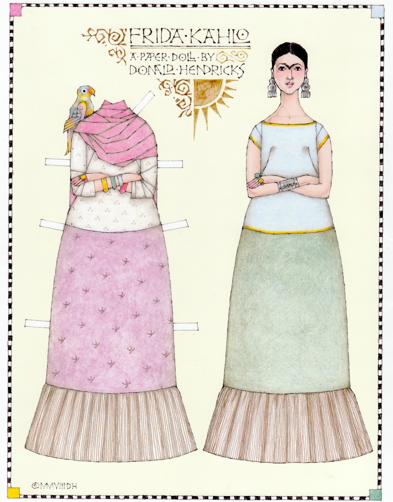 donald hendricks paper dolls