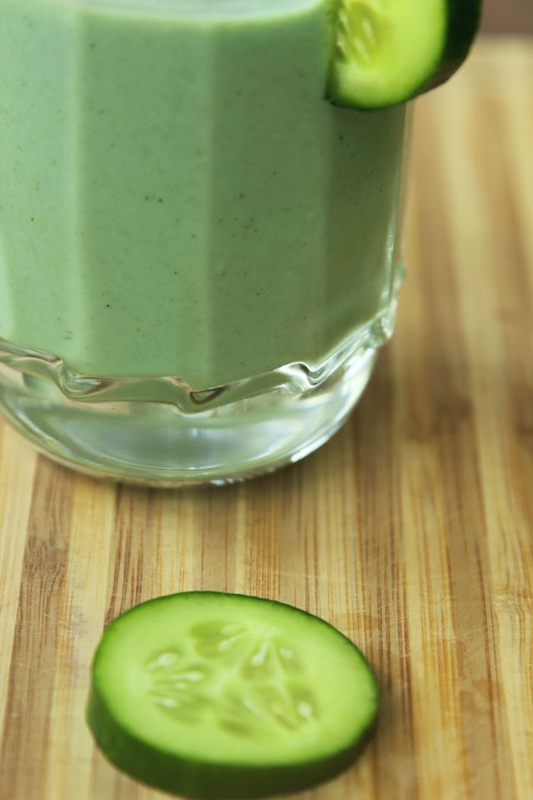 Sea and Salt My Green Kitchen Cucumber Banana Smoothie