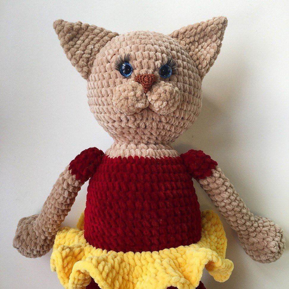 Crochet cat amigurumi