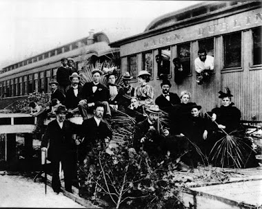 First Train of the MDS into Dublin, 1891.