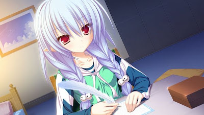  anime writing letter
