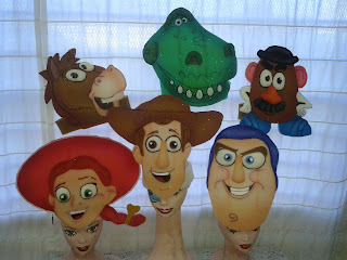 Gorros o Sombreros en goma espuma de Toy Story