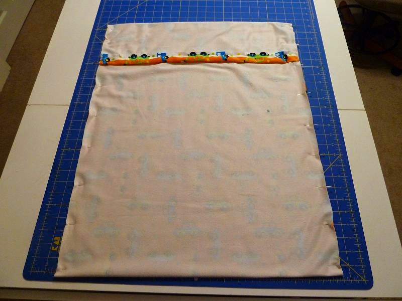 Quilt Kisses Minky Pillow Case Tutorial