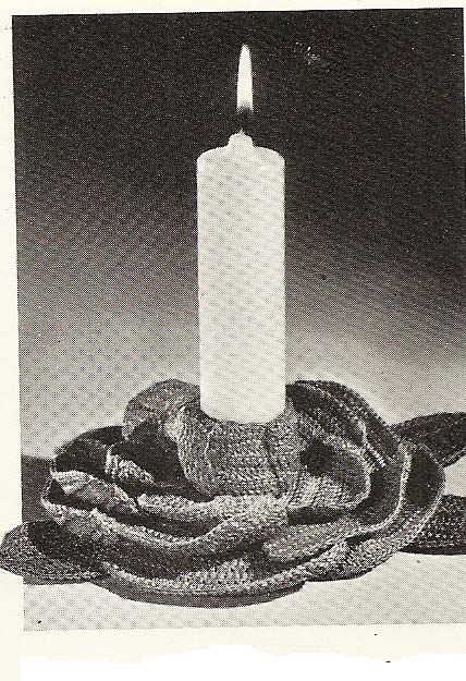 Crochet Candles + Photos