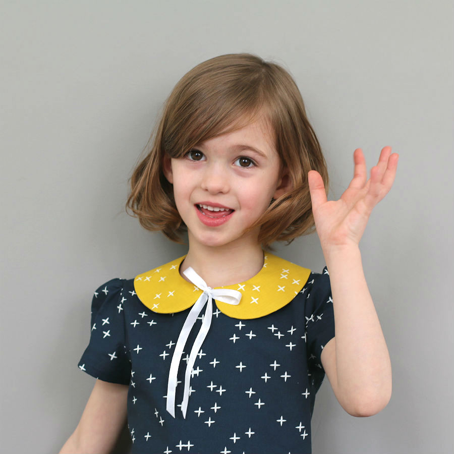 Free Pattern & Tutorial | Detached Peter Pan Collar