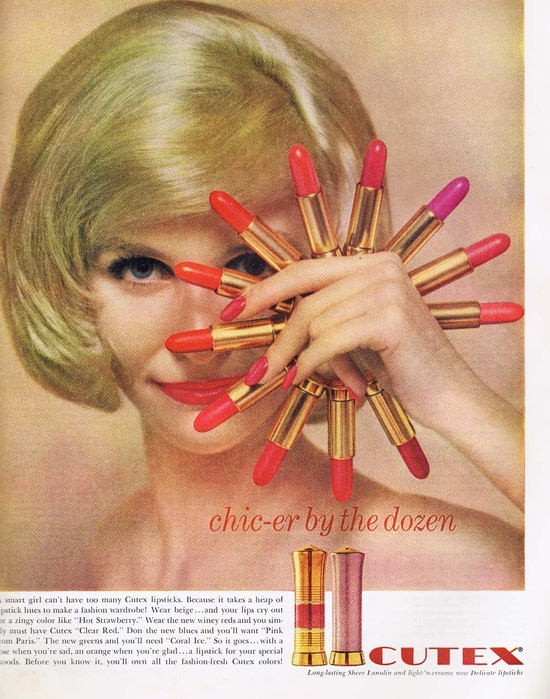 Vintage Lipstick Ads vintage everyday