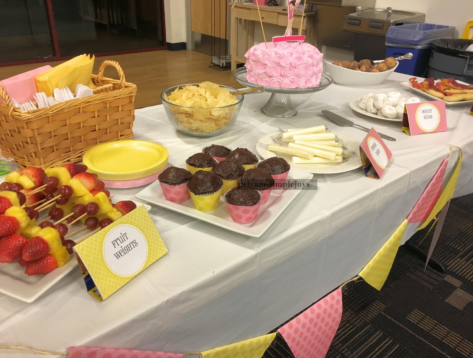 SimpleJoys: Gymnastics Birthday Party