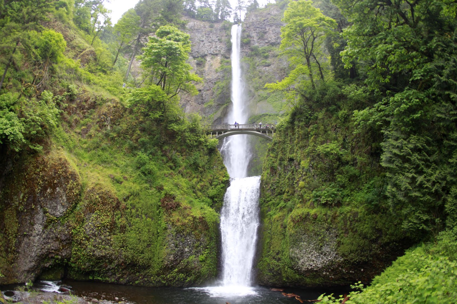 Multnomah Falls, Oregon, USA.