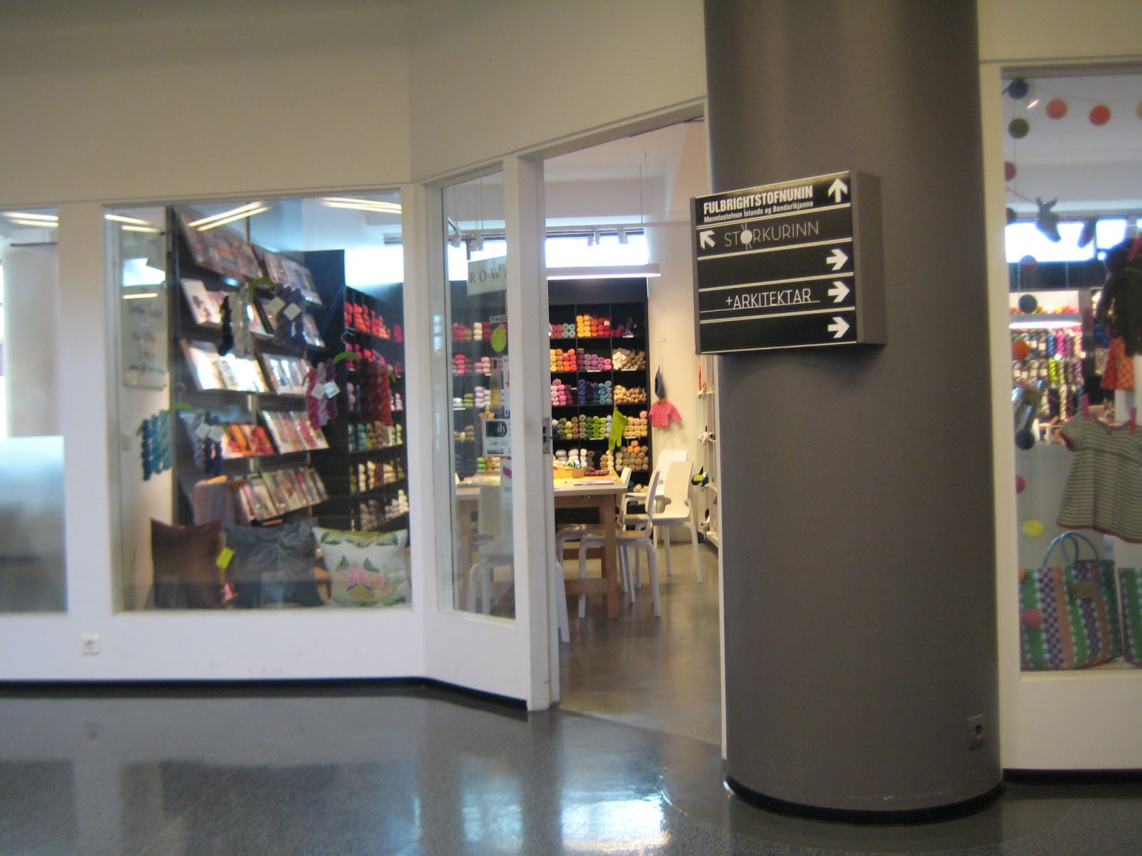 anna knits, etc. anna travels icelandic yarn stores