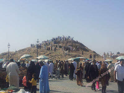 bukit uhud di Madinah