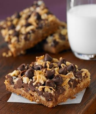 Magic Cookie Bars : Recette des Friandises Américaines Chocolat-Coco