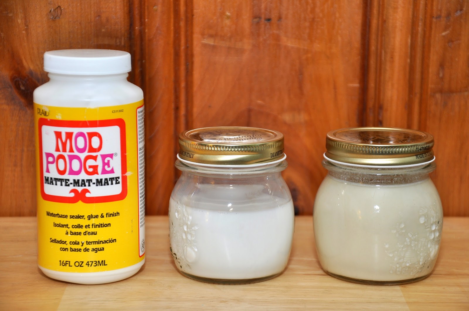 365 Days of DIY Mod Podge vs. Homemade Decoupage