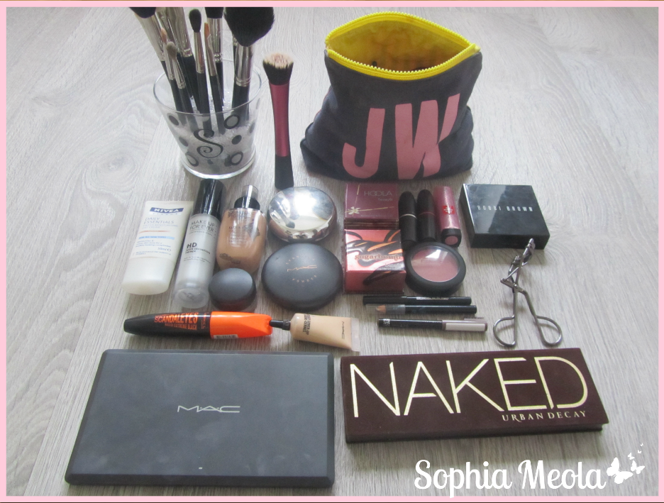 What's In My Everyday Makeup Bag? Sophia Meola A Beauty, Fashion