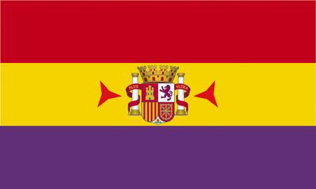 NUESTRA PROPUESTA DE BANDERA PARA LA TERCERA: CON LOGO (ambos lados)DE LAS BRIGADAS INTERNACIONALES