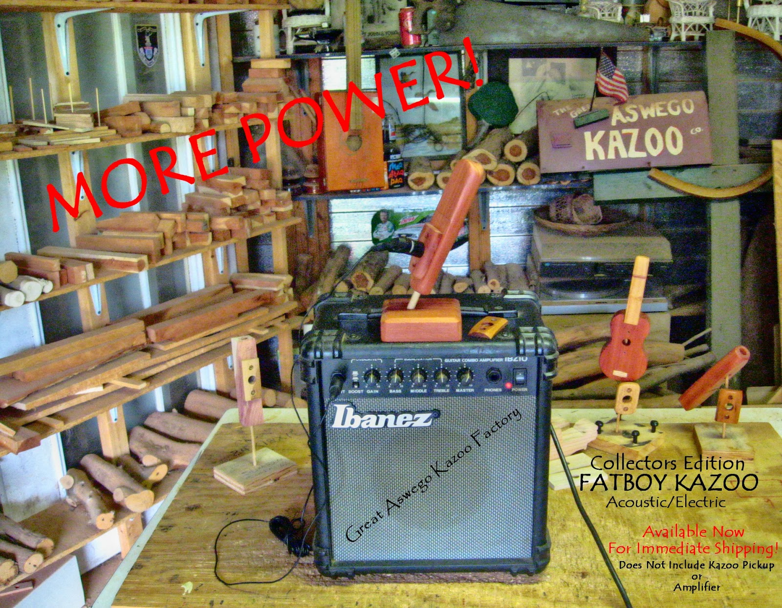 DOC KAZOO SPECIAL EDITION CHRISTMAS 2013 ACOUSTIC/ELECTRIC FATBOY