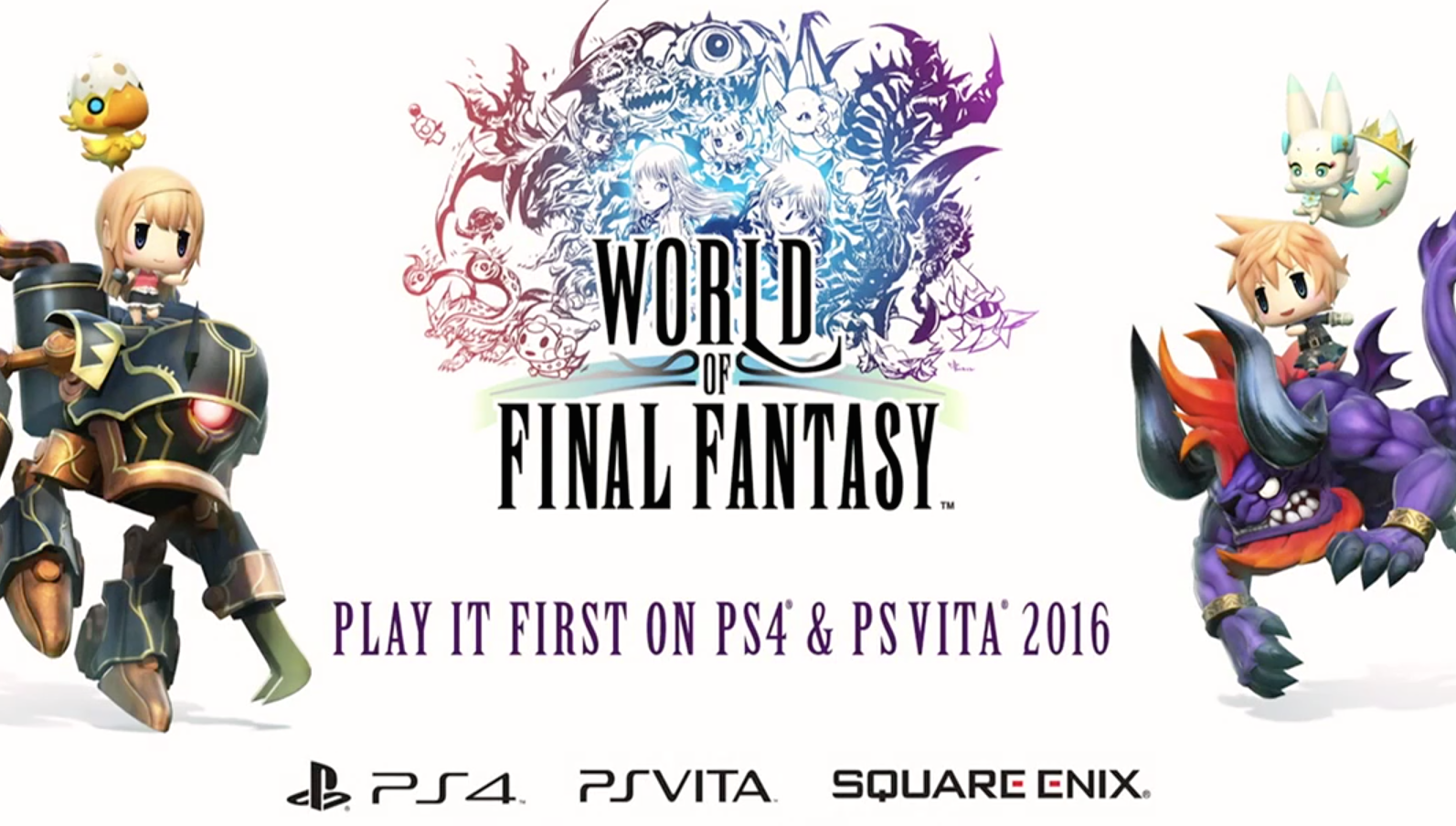 World of Final Fantasy Announced for PS Vita PS Vita Hub Playstation Vita News, PS Vita Blog