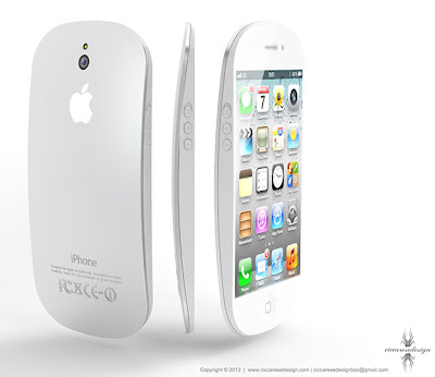 gambar iphone 5 terbaru, konsep handphone layar sentuh tercanggih, desain iphone 5 2012, apple iphone generasi baru