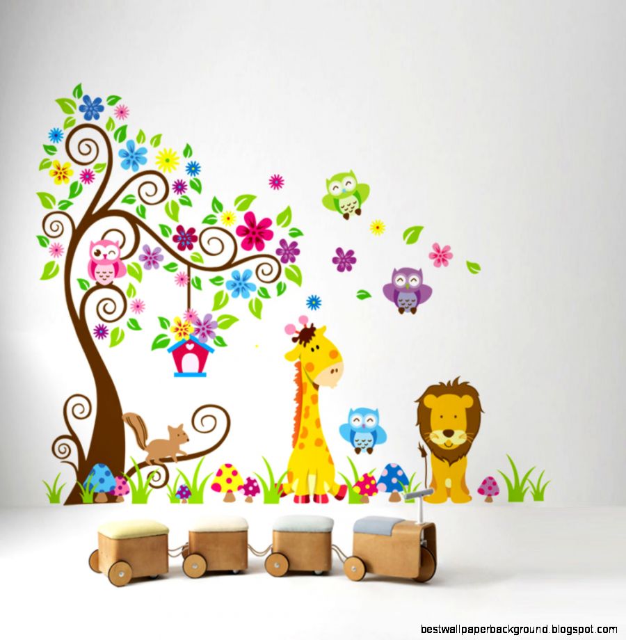 Owl Wallpaper For Home Decoration