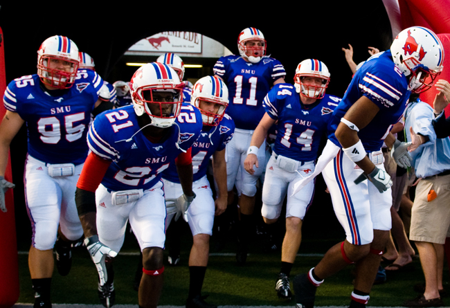 tcu smu football game 2012 tv