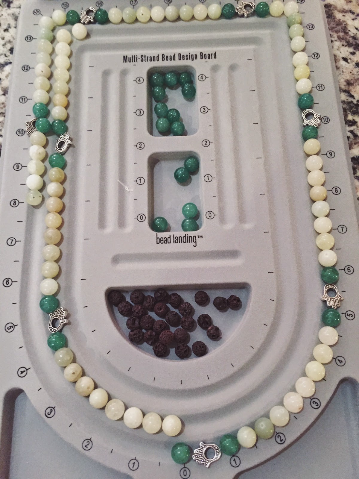 Mountain Shadow Morning DIY Mala Necklace