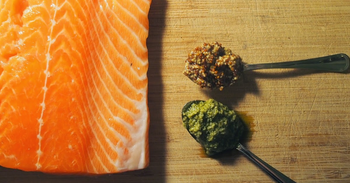 That Working Life 30 minute meal Pesto Mustard Salmon