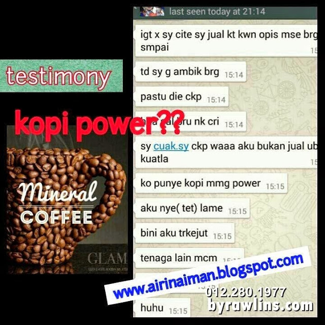 Mineral Coffee, Garam Buluh, byrawlins, GLAM, Hanis Haizi Protege, Penis, Erectile Dysfunction, Mati Pucuk, Coffee lover, 