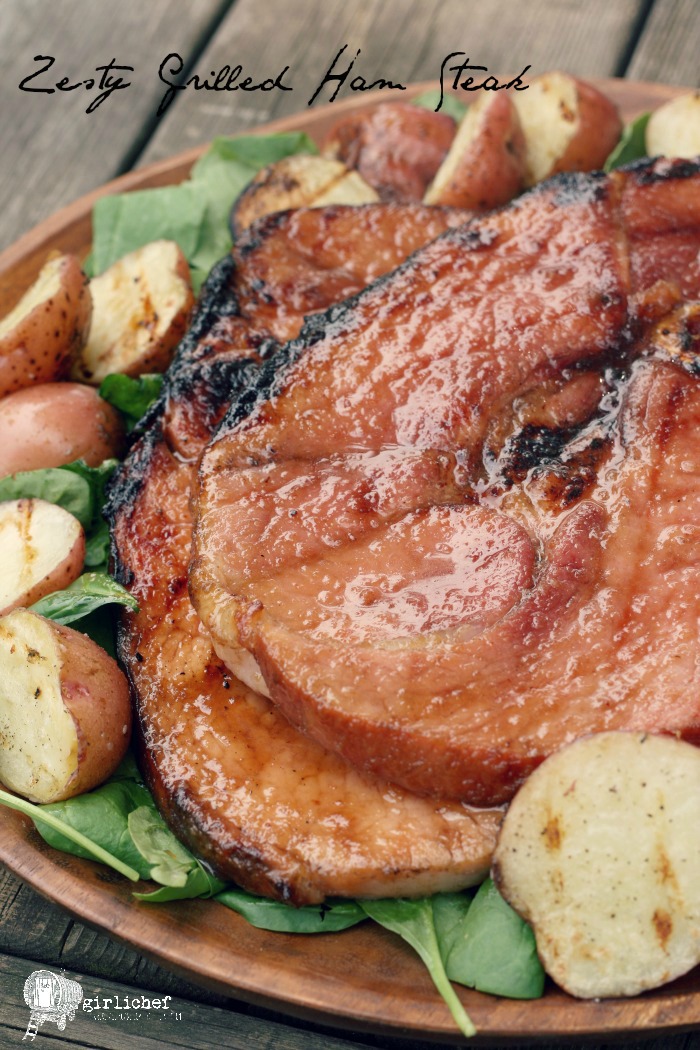 Zesty Grilled Ham Steaks All Roads Lead to the Kitchen