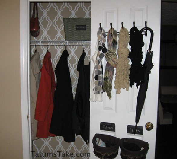 Many Moments Of Me Coat Closet Organization