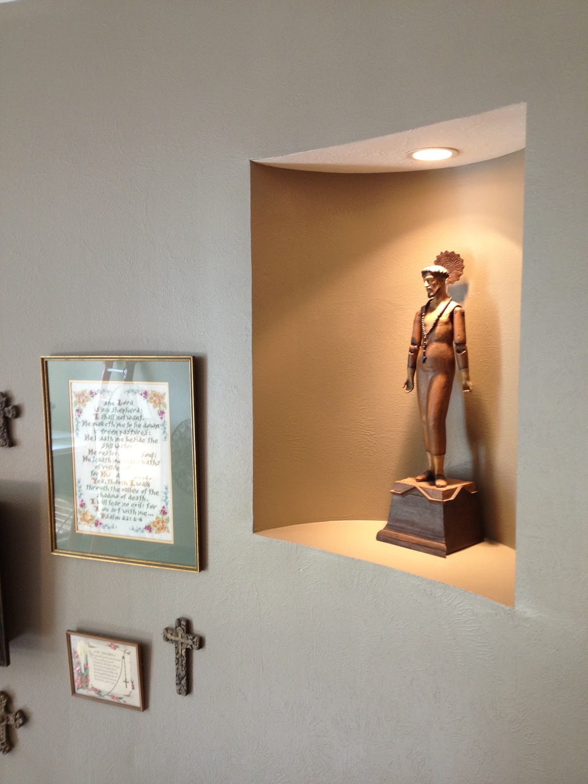 Catholic Home Decor A Little Heaven at Home