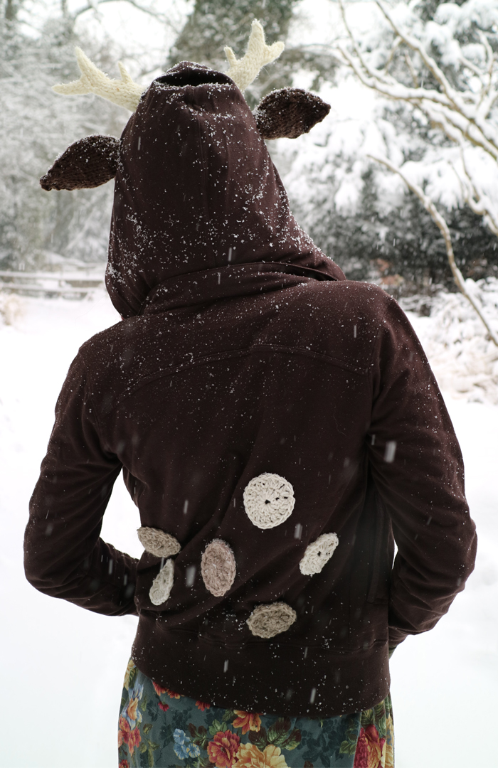 kaninchenherz DIY Deer Hoodie