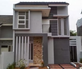 10 Gambar Desain Rumah Minimalis 2 Lantai Type 45 Terbaru 2014