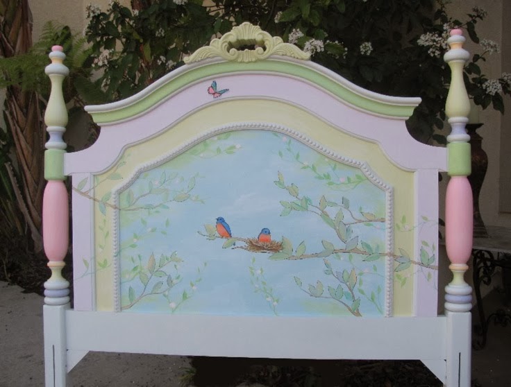 Eye For Design Decorating With Painted Headboards