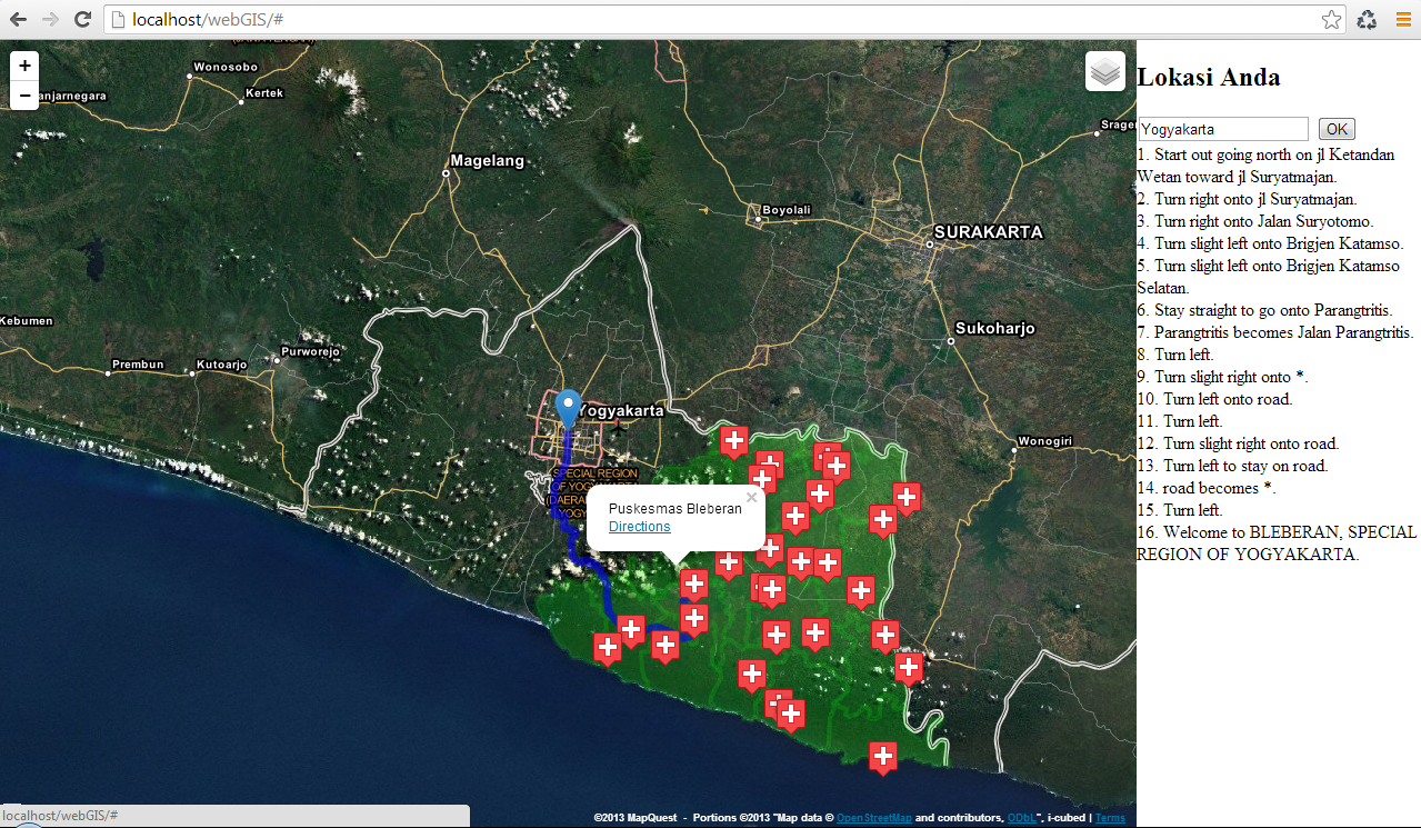 Geoserver Leaflet WebGIS Puskesmas Gunungkidul Geoserver Leaflet WebGIS Puskesmas Gunungkidul