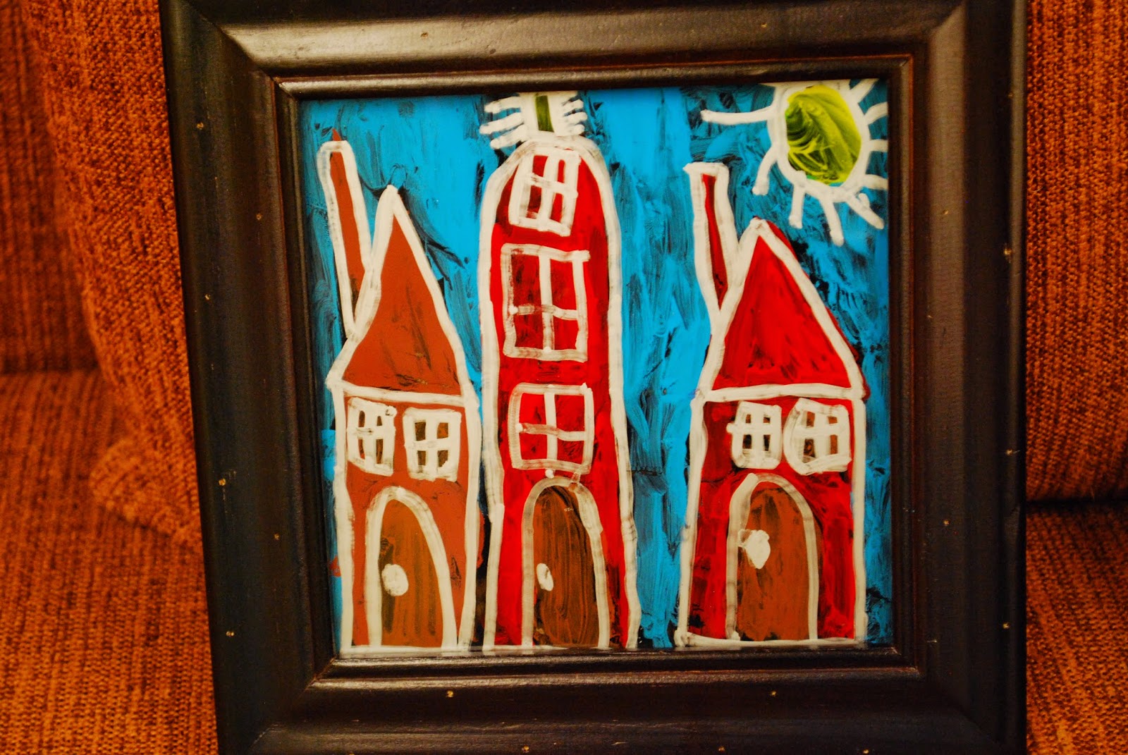 Make It... a Wonderful Life Art Club Reverse Painting on Glass