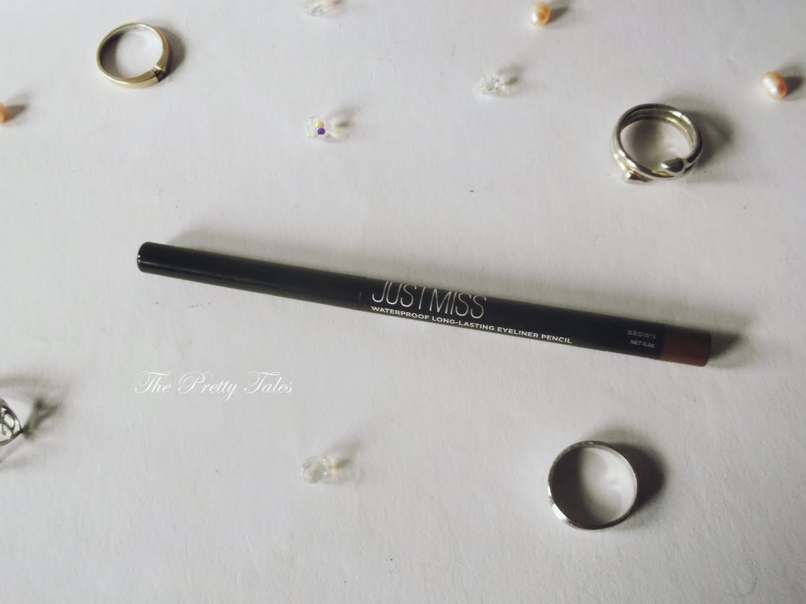 Kemasan Baru Just Miss Waterproof LongLasting Eyeliner Pencil (Brown
