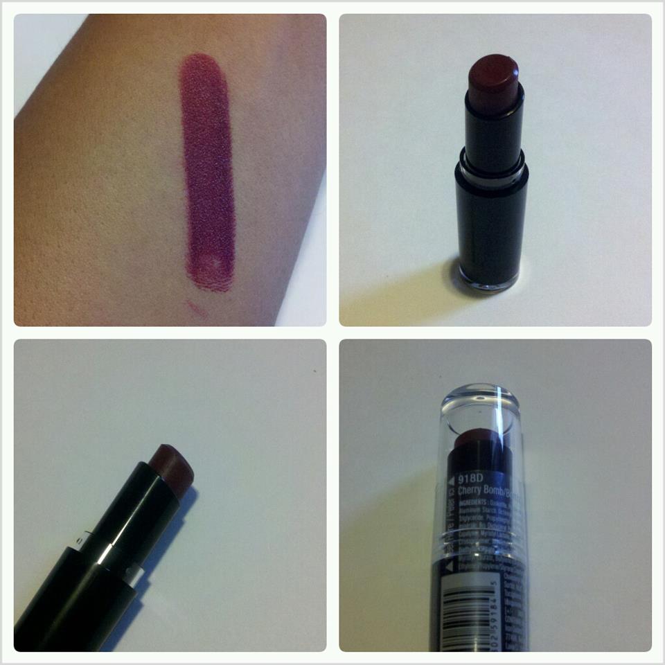 Shannon's Eye on Beauty SWATCH Wet n Wild Cherry Bomb Lipstick