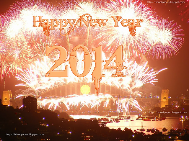 Latest Beautiful New Year Fireworks Wallpapers Photos Image Happy 2014 Pics
