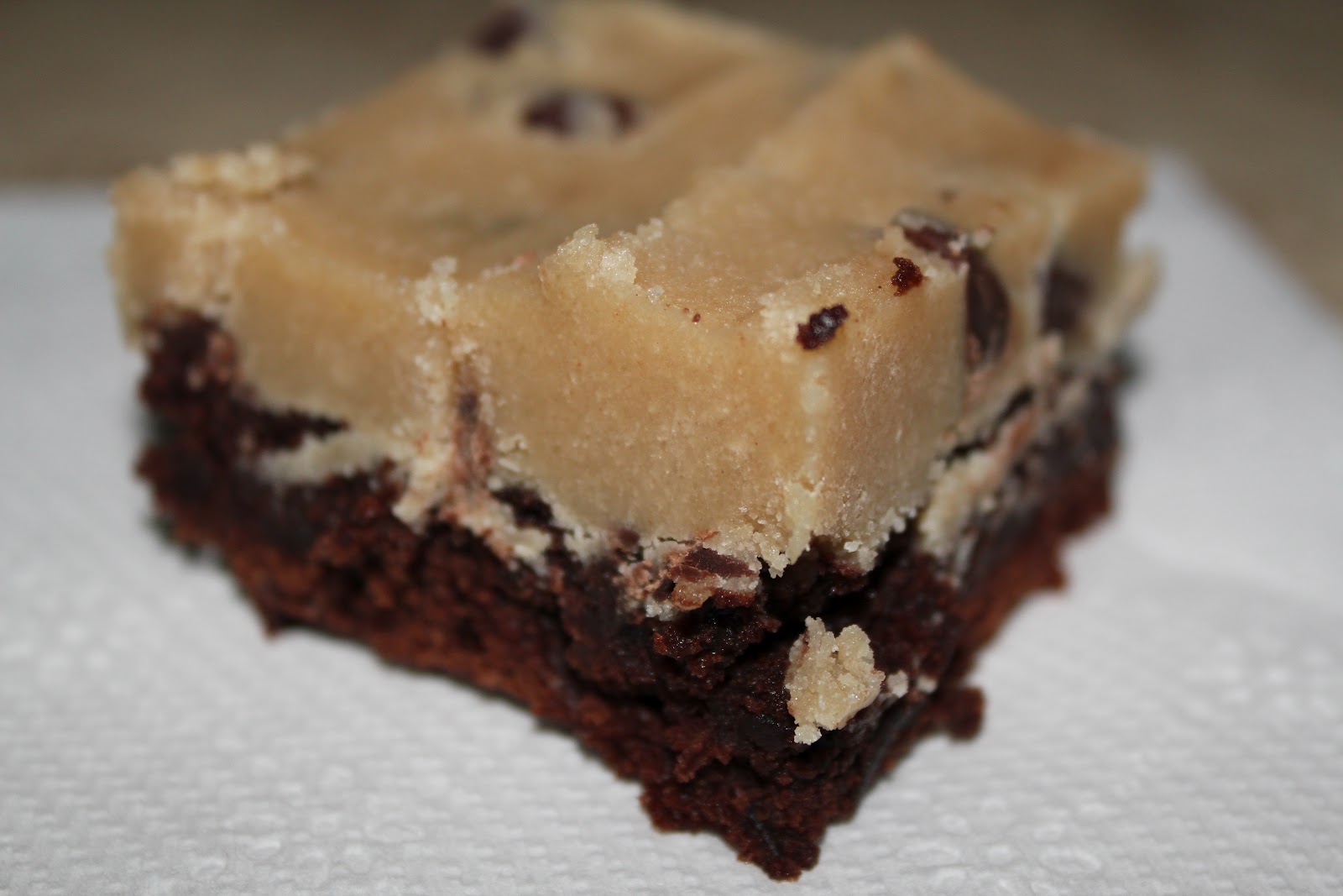 RECIPE Cookie Dough Brownies Livin' the Mommy Life
