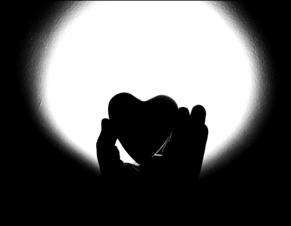 Heart shape love black white wallpa Sophias Heart Heart shape love black white wallpa Sophias Heart