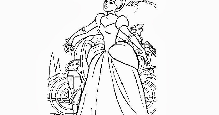 Cinderella coloring pages | Free Coloring Pages and Coloring Books for Kids