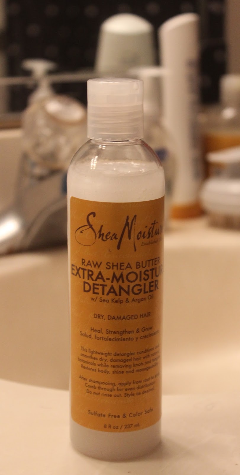 Natural Hair | SheaMoisture Raw Shea Butter Extra-Moisture Detangler