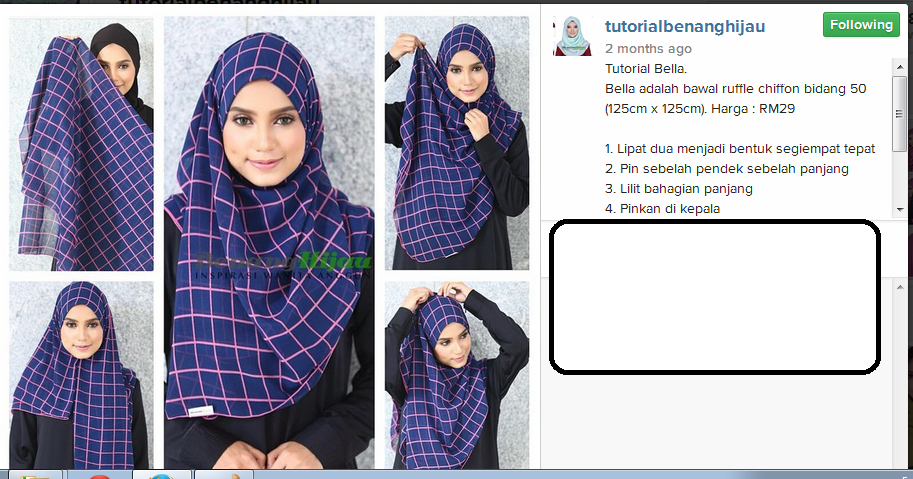 Instagram Tutorial Benang Hijau | benang hijau sebagai pilihan santai leeza Instagram Tutorial Benang Hijau | benang hijau sebagai pilihan santai leeza