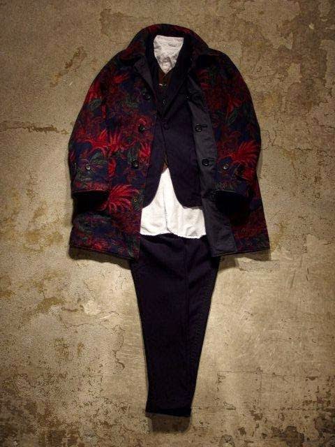 FWK by Engineered Garments Tux Jacket & Tux Pant in Navy Wool Uniform Serge Fall/Winter 2014 SUNRISE MARKET