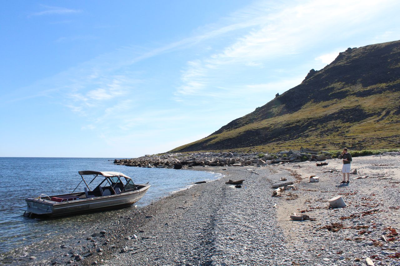 Nome, Alaska Sledge Island