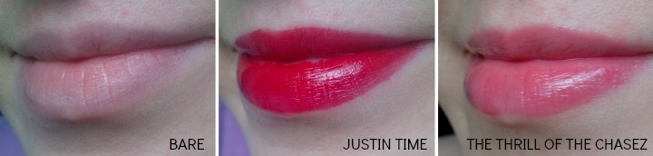 Shiro Cosmetics Justin Time The Thrill of the Chasez lip gloss lip swatch swatches