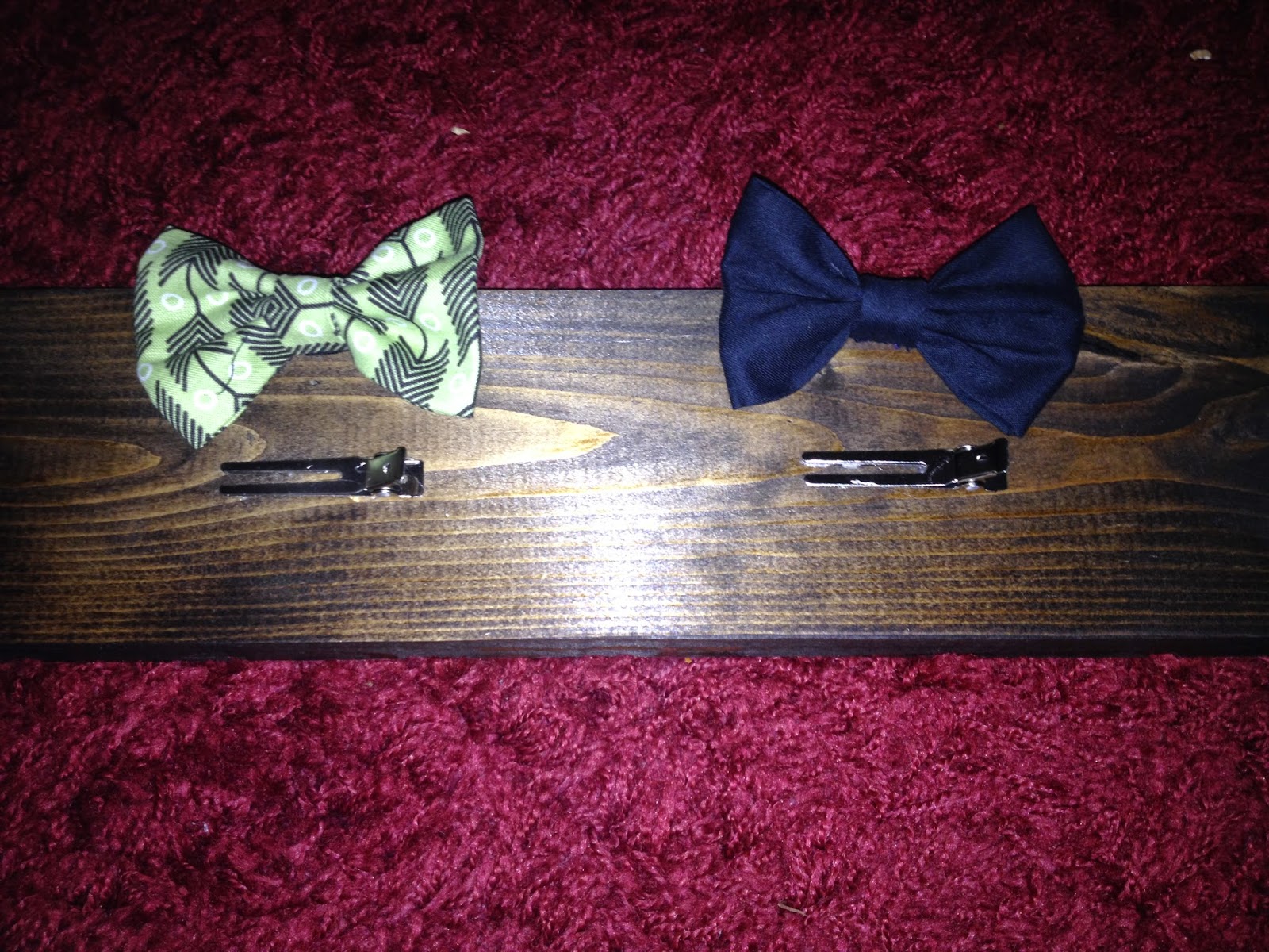 DIY Display Bow Tie Storage McCarty Adventures