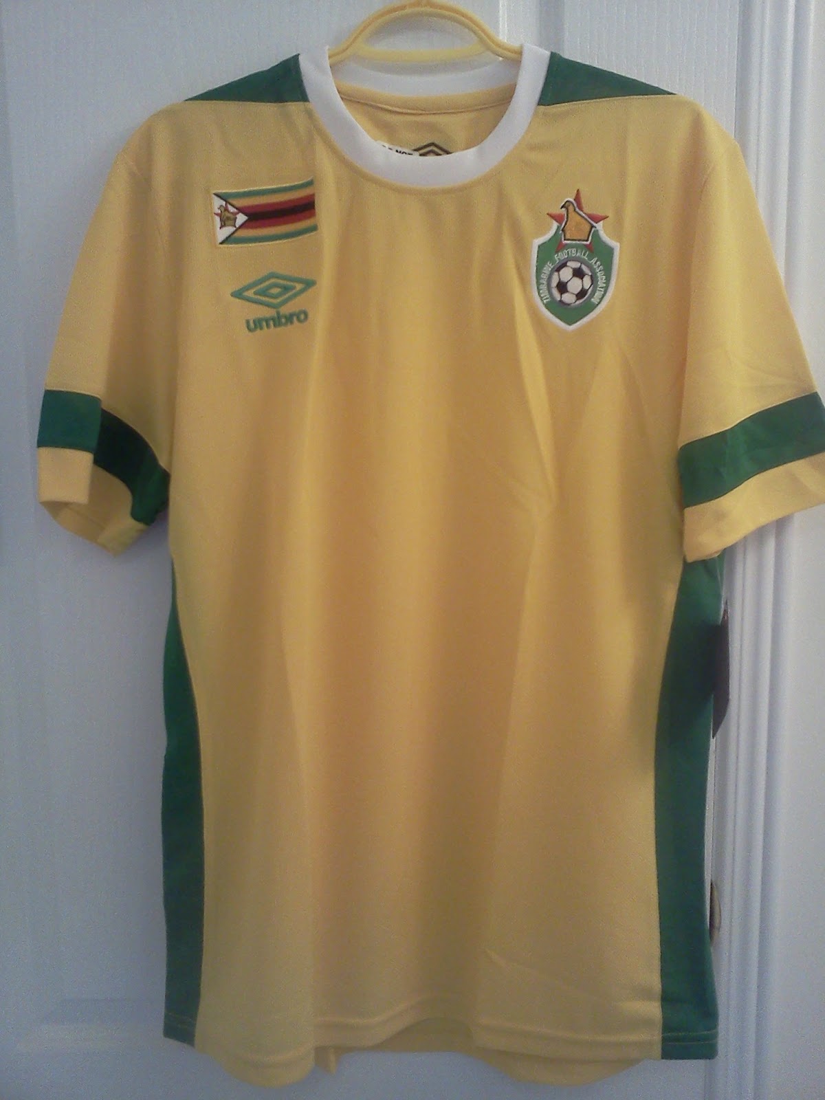 My Umbro Football Jerseys Collection Zimbabwe 2014/2015 Home S/S jersey