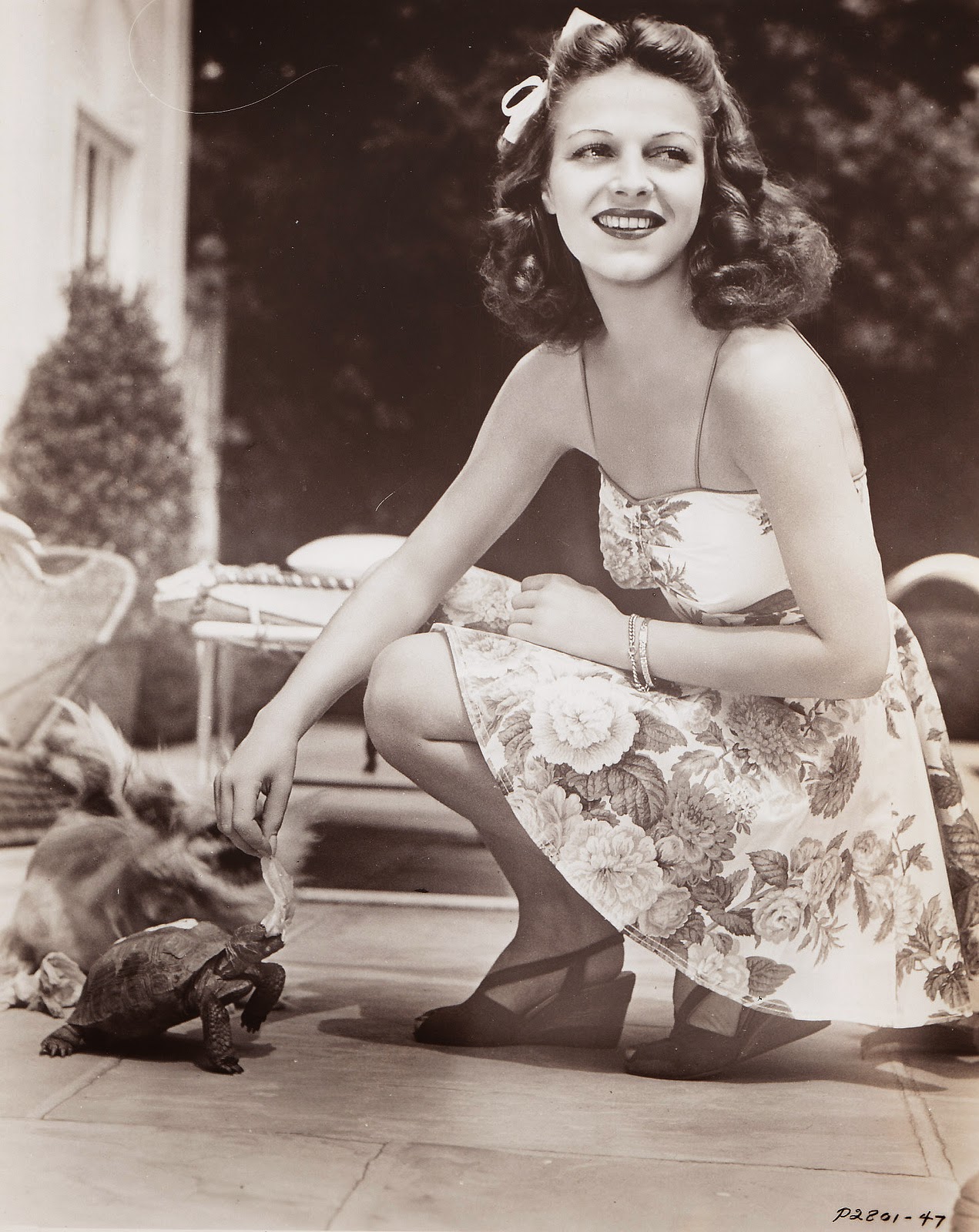 Amazing Historical Photo of Vera Zorina in 1941 