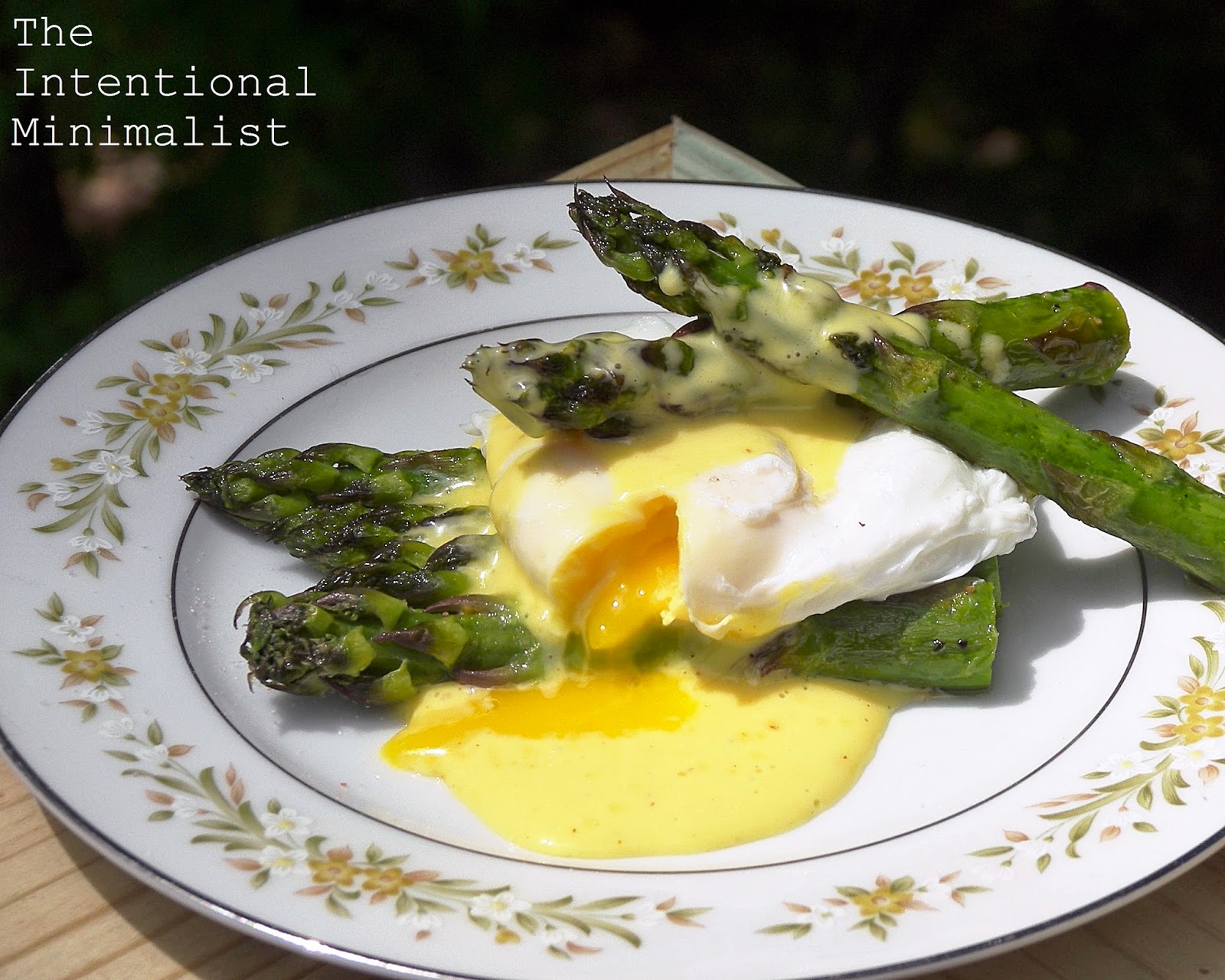 The Intentional Minimalist Blender Verjus Hollandaise Sauce