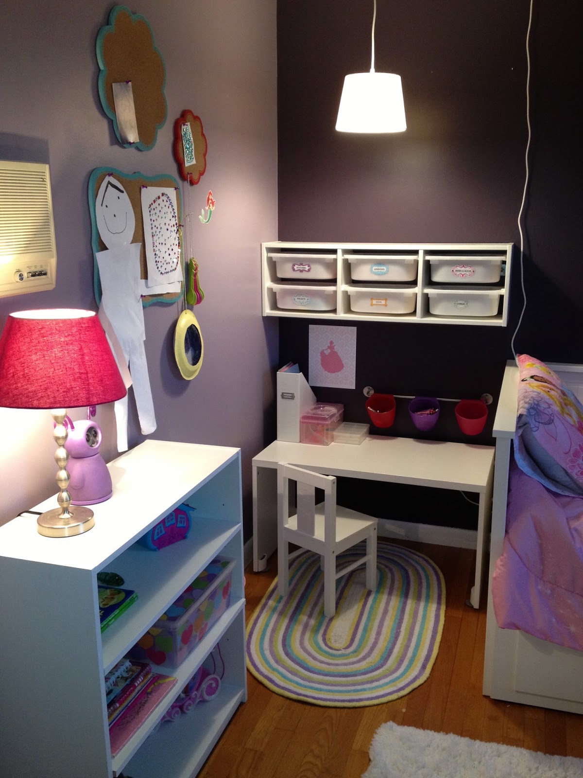 Organizing for Six My Daughter's Room Clean & Organized